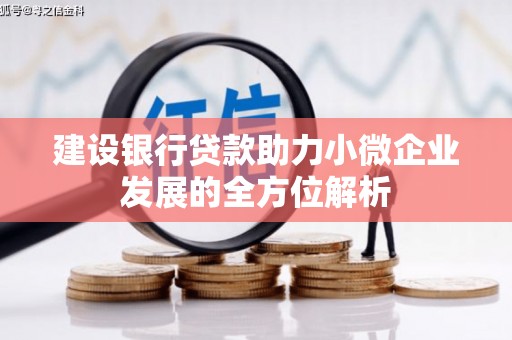 榆林建设银行贷款助力小微企业发展的全方位解析