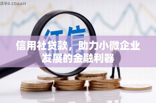 榆林信用社贷款，助力小微企业发展的金融利器