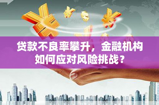 榆林贷款不良率攀升，金融机构如何应对风险挑战？